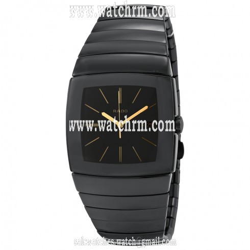 Rado Sintra XXL Black Dial Black Ceramic Men's Watch R13723192