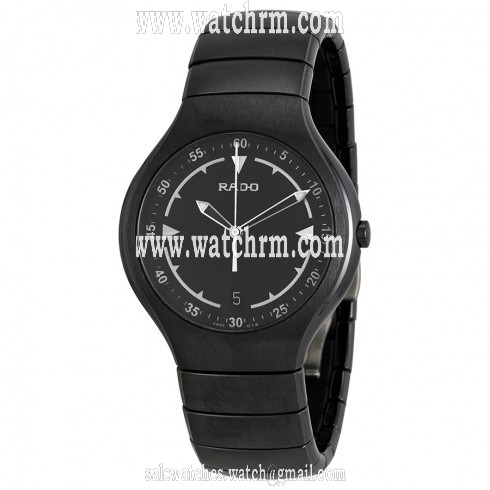 Rado True Active Black Ceramic Day Men's Watch R27677162