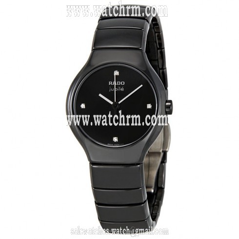 Rado True Black Ceramic Ladies Watch R27655742