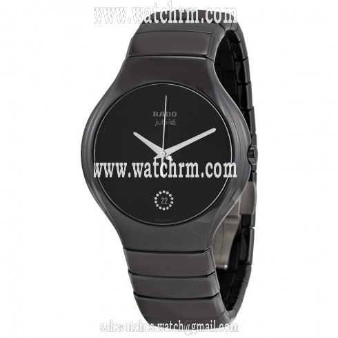 Rado True Black Pure Jubile Diamond Ceramic Men's Watch R27653722