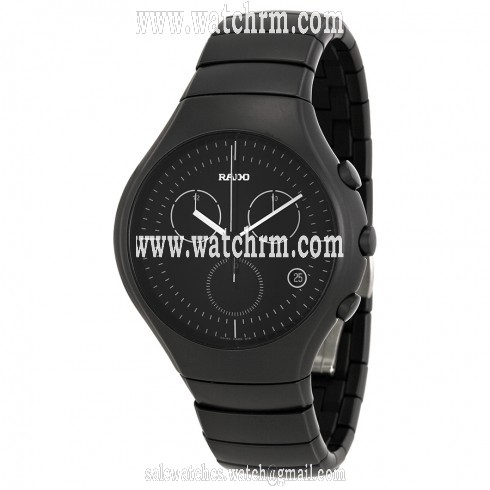Rado True Chronograph Black Ceramic Men's Watch R27815152
