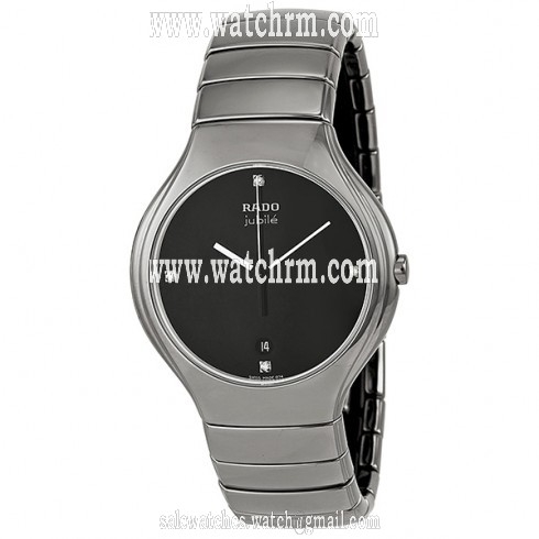Rado True Jubile Platinum-tone Ceramic Men's Watch R27654742