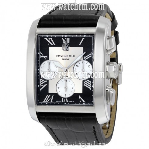 Raymond Weil Don Giovanni Cosi Grande Black Dial Men's Watch 4878-STC-00268