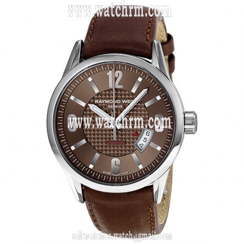 Raymond Weil Freelancer Automatic Brown Dial Stainless Steel Men's Watch 2730-STC-05707