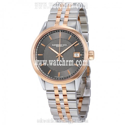 Raymond Weil Freelancer Automatic Grey Dial Two-tone Men's Watch 2740-SP5-60021