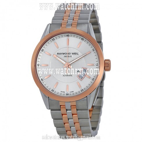 Raymond Weil Freelancer Automatic Silver Dial Two-tone Men's Watch 2730-SP5-65021