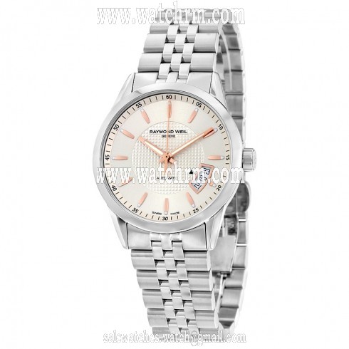 Raymond Weil Freelancer Silver Dial Stainless Steel Men's Watch 2770-ST5-65021