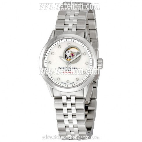 Raymond Weil Freelancer Stainless Steel Automatic Ladies Watch 2410-ST-97081