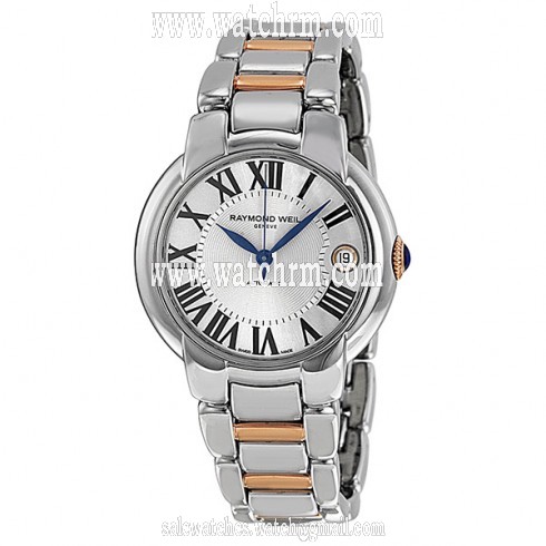 Raymond Weil Jasmine Automatic Silver Dial Two-Tone Stainless Steel Ladies Watch 2935-S5-00659