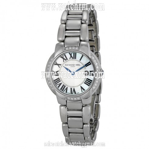 Raymond Weil Jasmine Diamond Mother of Pearl Dial Stainless Steel Ladies Watch 5229-STS-00970