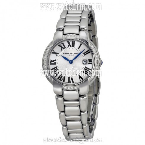 Raymond Weil Jasmine Diamond Silver Dial Stainless Steel Ladies Watch 5229-STS-00659