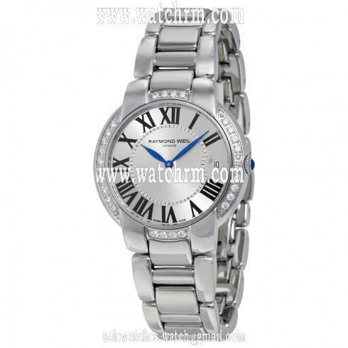 Raymond Weil Jasmine Diamond Silver Dial Stainless Steel Ladies Watch 5235-STS-00659