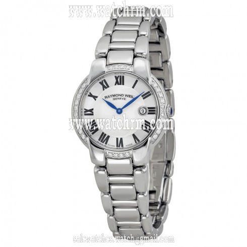 Raymond Weil Jasmine Silver Dial Stainless Steel Diamond Ladies Watch 5229-STS-01659