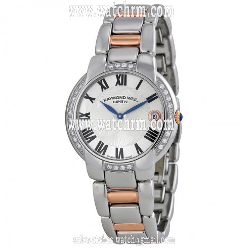 Raymond Weil Jasmine Silver Dial Stainless Steel Ladies Watch 5235-S5S-01659