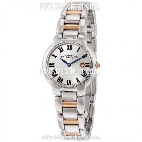Raymond Weil Jasmine Silver Dial Two-tone Stainless Steel Ladies Watch 5229-S5-01659