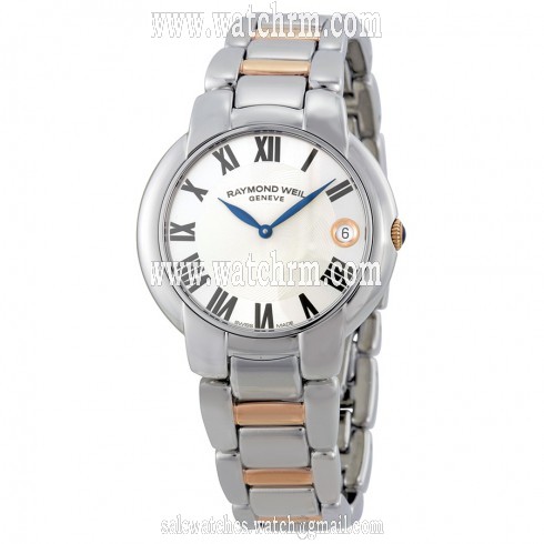 Raymond Weil Jasmine Silver Dial Two-tone Stainless Steel Ladies Watch 5235-S5-01659
