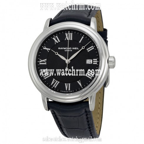 Raymond Weil  Maestro Automatic Black Dial Men's Watch 2837-STC-00208