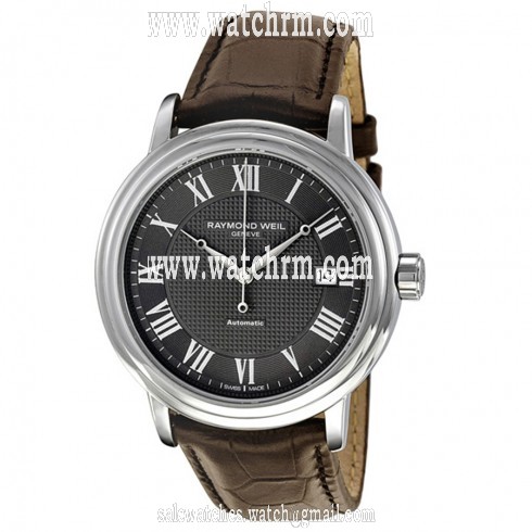 Raymond Weil Maestro Automatic Leather Strap Men's Watch 2837-STC-00609