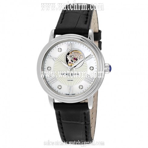 Raymond Weil Maestro Mother of Pearl Dial Stainless Steel Leather Ladies Watch 2627-STC-00965