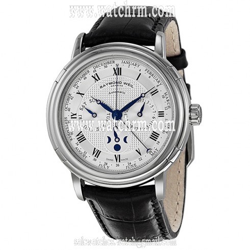 Raymond Weil Maestro Phase de Lune Semainier Men's Watch 2859-STC-00659