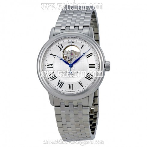Raymond Weil Maestro Silver Dial Stainless Steel Men's Watch 2827-ST-00659