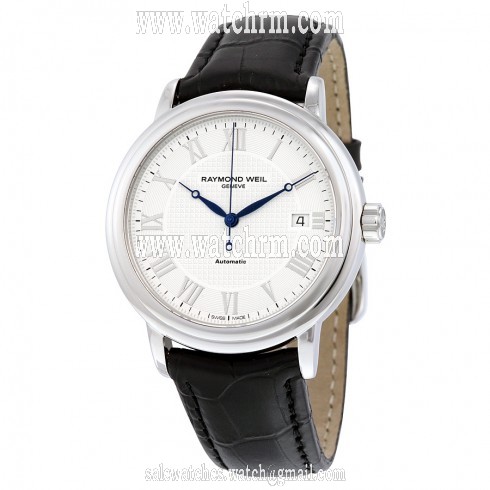 Raymond Weil Maestro White Roman Numerals Dial Men's Watch 2837-STC-00308