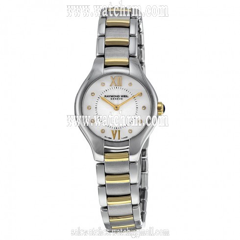 Raymond Weil Noemia Mini Mother of Pearl Dial Two-tone Ladies Watch 5124-STP-00985