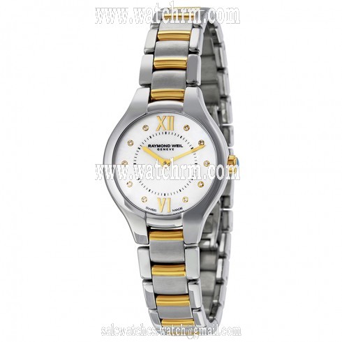 Raymond Weil Noemia Mother of Pearl Diamond Dial Ladies Watch 5127-STP-00985