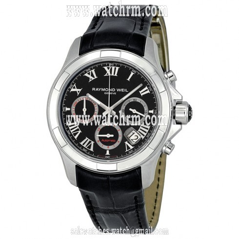Raymond Weil Parsifal Automatic Black Dial Men's Watch 7260-STC-00208