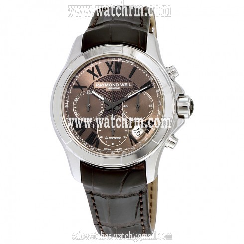 Raymond Weil Parsifal Brown Dial Chronograph Automatic Men's Watch 7260-STC-00718