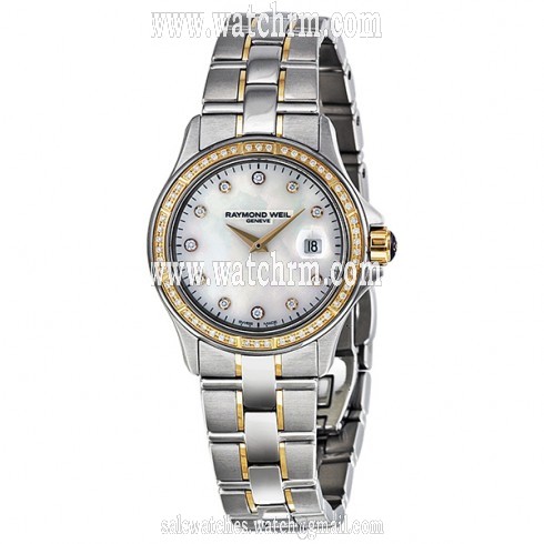 Raymond Weil Parsifal Mother of Pearl Dial Ladies Watch 9460-sgs-97081