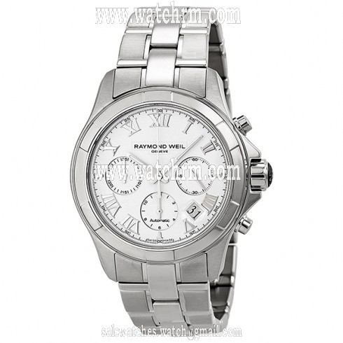 Raymond Weil Parsifal White Dial Stainless Steel Men's Watch 7260-ST-00308