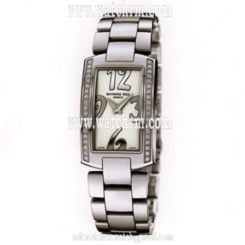 Raymond Weil Shine Diamond White Dial Stainless Steel Ladies Watch 1800-ST1-05303