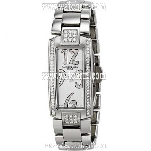 Raymond Weil Shine White Mother of Pearl Dial Ladies Watch 1500-ST2-05383