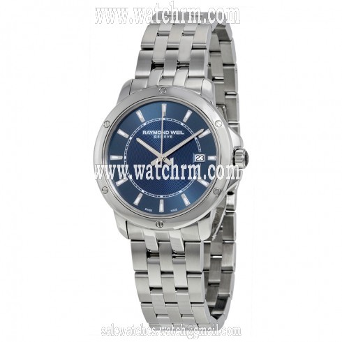Raymond Weil Tango Blue Dial Stainless Steel Men's Watch 5591-ST-50001