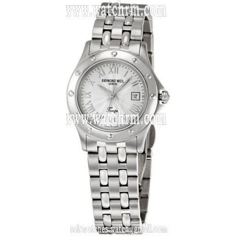 Raymond Weil Tango Silver Dial Ladies Watch 5390-ST-00658