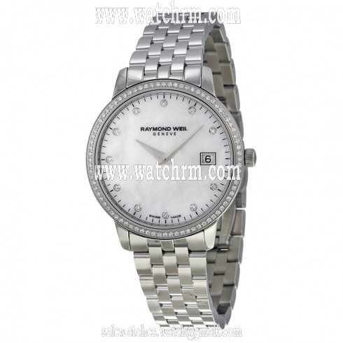 Raymond Weil Toccata Mother of Pearl Dial Diamond Ladies Watch 5388-STS-97081