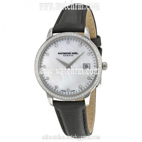 Raymond Weil Toccata Mother of Pearl Diamond Dial Ladies Watch 5388-SLS-97081