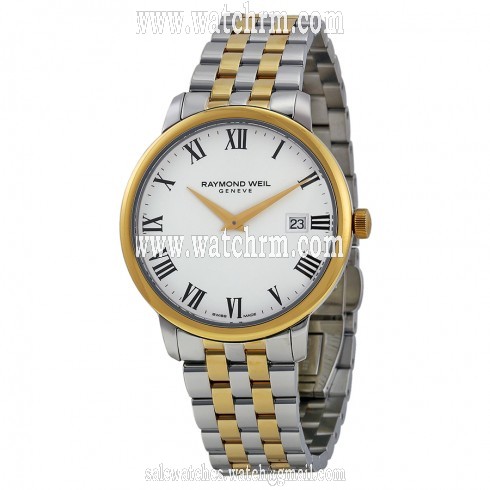 Raymond Weil Toccata White Dial Stainless Steel Men's Watch 5488-STP-00300