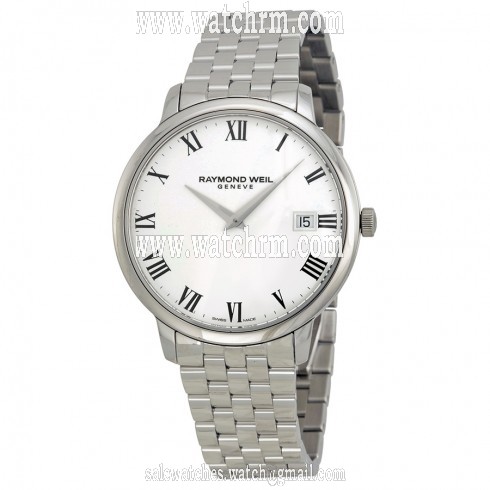 Raymond Weil Toccata White Dial Steel Bracelet Men's Watch 5588-ST-00300