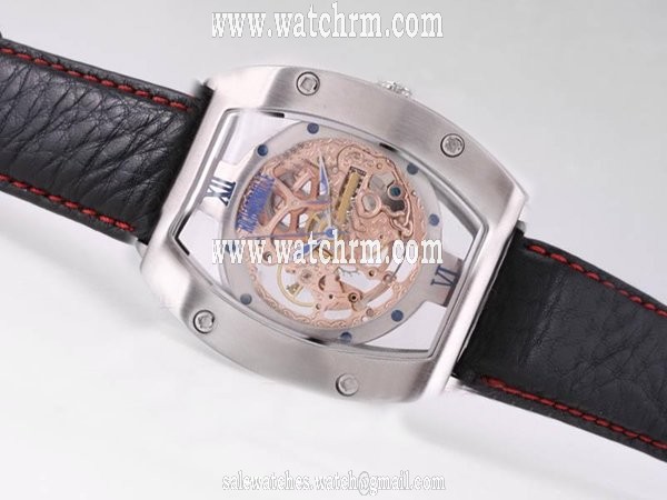 Richard Mille RM2009 RM005 Rectangle Stainless Steel Case Mens Watch