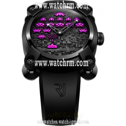 Romain Jerome Capsules Space Invaders Purple Men's Watch RJ.M.AU.IN.006.07