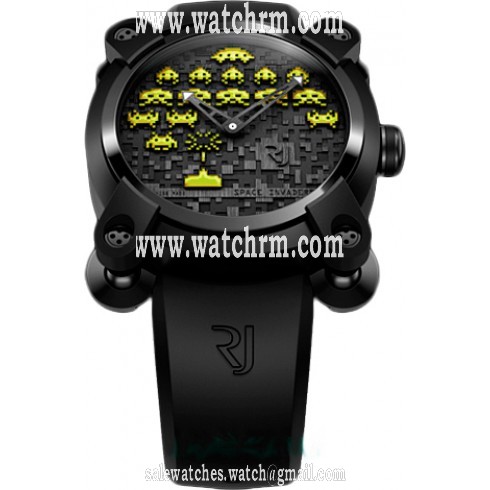 Romain Jerome Capsules Space Invaders Yellow Men's Watch RJ.M.AU.IN.006.05