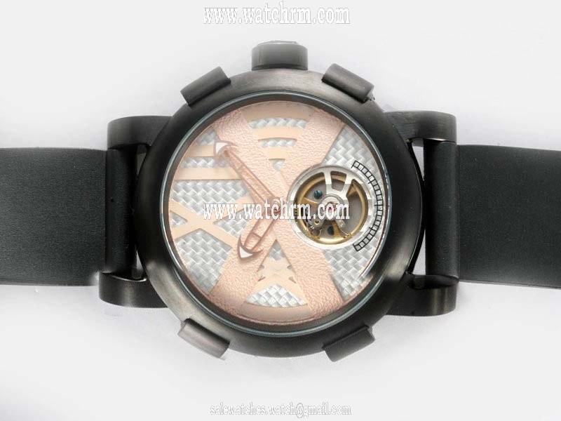 Romain Jerome Ceramic variations TO.T.BBBBB.00.BB 46mm Multicolor Dial Automatic Watch