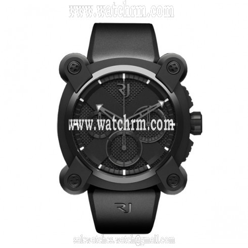 Romain Jerome Moon Invader Black Metal Chronograph Men's Watch RJ.M.CH.IN.001.01