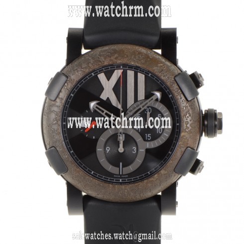 Romain Jerome Titanic DNA Automatic Chronograph Men's Watch CH.T.OXY3.BBBB.00.BB