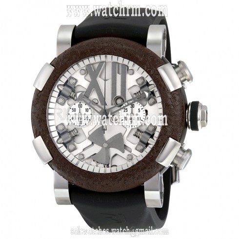 Romain Jerome Titanic-DNA Steampunk Chrono Metal Men's Watch RJ.T.CH.SP.001.01
