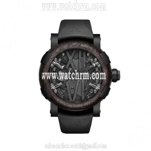 Romain Jerome Titanic-DNA Steampunk Black Automatic Men's Watch RJ.T.AU.SP.002.01