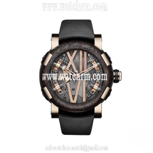 Romain Jerome Titanic-DNA Steampunk Red Automatic Men's Watch RJ.T.AU.SP.003.01