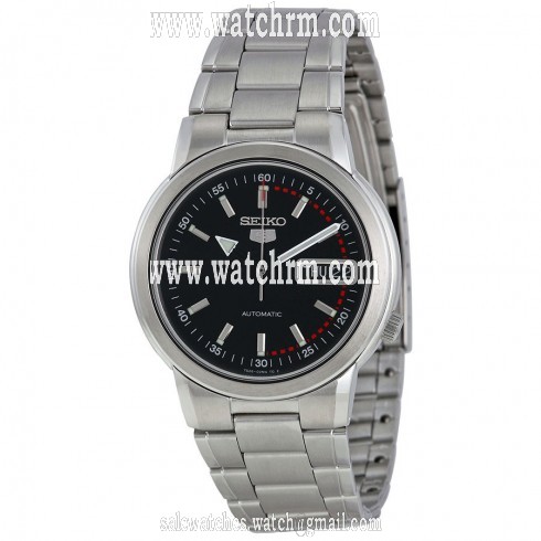 Seiko 5 Automatic Black Dial Men's Watch SNXE99